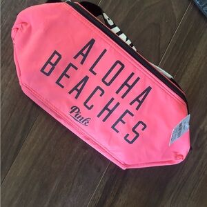 PINK Victoria's Secret Neon Pink Aloha Beaches Bag
